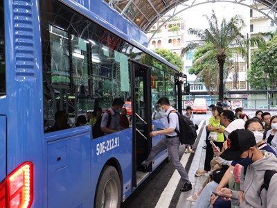 TP.HCM tăng 761 chuyến xe buýt dịp 2.9, là những tuyến nào?