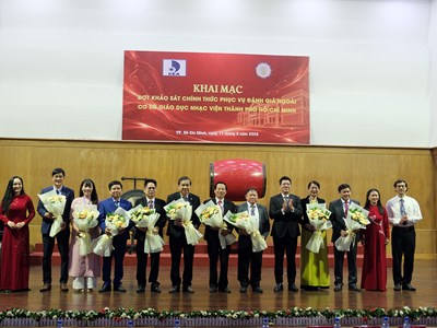 Khảo sát chất lượng tại Nhạc viện TP.HCM