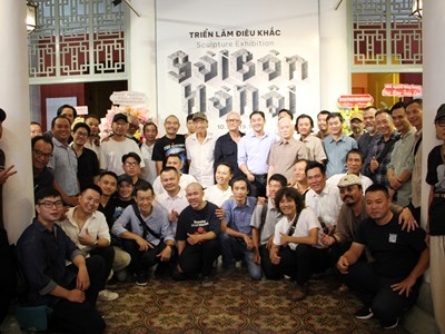 “Điêu khắc Sài Gòn - Hà Nội” trở lại với 62 tác phẩm của 36 tác giả