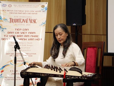 Mở rộng cách tiếp cận di sản dân ca