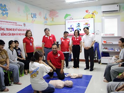 Chia sẻ kinh nghiệm huấn luyện sơ cấp cứu theo yêu cầu