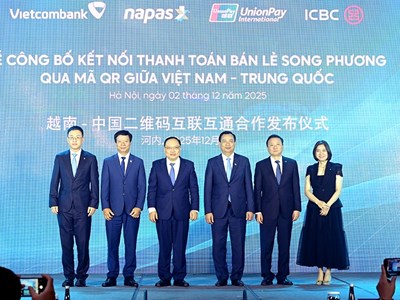 Du khách Trung Quốc có thể quét mã thanh toán QR tại Việt Nam 