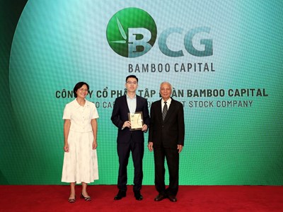 Tập đoàn Bamboo Capital nhận Giải thưởng Doanh nghiệp phát triển bền vững