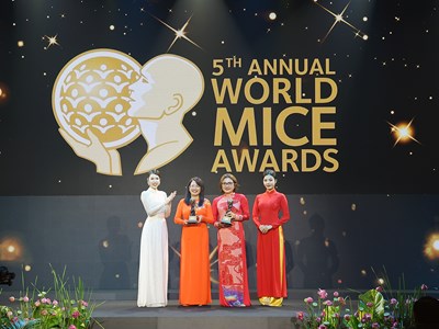 TP.HCM lập “Hat-trick” Giải thưởng du lịch MICE thế giới 2024