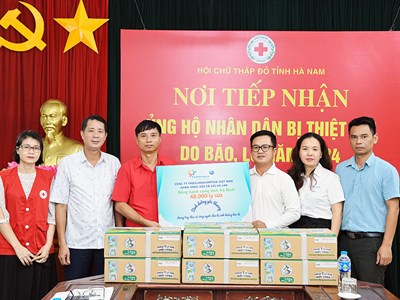 Sữa Cô gái Hà Lan chung sức hỗ trợ người dân vùng lũ tái thiết cuộc sống sau bão lũ  