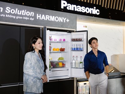Panasonic Việt Nam ra mắt tủ lạnh Panasonic HARMONY+ Edition 