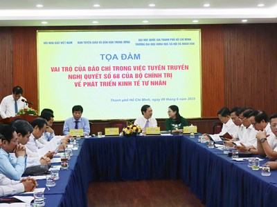 Báo chí phải đi trước, mở đường đưa Nghị quyết 68 “thấm” vào cuộc sống