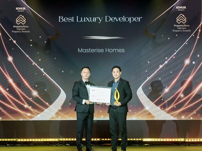 Masterise Homes được vinh danh Nhà phát triển bất động sản hạng sang tốt nhất Việt Nam