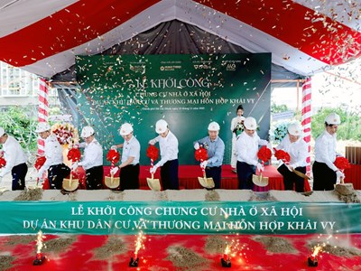 TP HCM khởi công dự án nhà ở xã hội tại phường Phú Thuận 