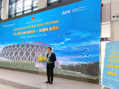 Chính thức có đường bay thẳng kết nối TP.HCM và Điện Biên