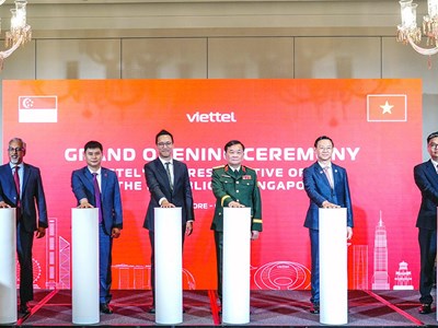 Viettel chính thức khai trương Văn phòng đại diện tại Singapore 