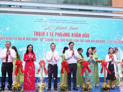TP.HCM chính thức đưa vào hoạt động trạm y tế cơ sở “kiểu mẫu”