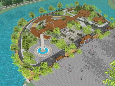 Cà Mau xây dựng Đền tưởng niệm Anh hùng liệt sĩ và người có công từ nguồn vốn xã hội hóa 