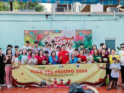 Herbalife Việt Nam mang “Xuân yêu thương” đến trẻ em và người cao tuổi có hoàn cảnh khó khăn 