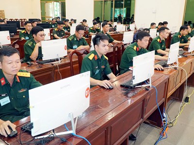 Hội thi Bí thư chi bộ giỏi trong Đảng bộ Lực lượng vũ trang TP.HCM