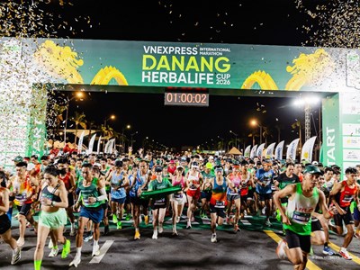 Herbalife lan tỏa lối sống năng động tại Marathon Quốc tế Đà Nẵng 2026