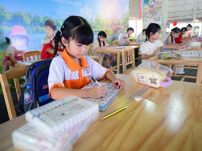 Gần 3.000 tác phẩm tham dự Cuộc thi vẽ tranh dành cho thiếu nhi  