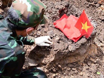 Trong một ngày, TP.HCM quy tập thêm 25 bộ hài cốt liệt sĩ 