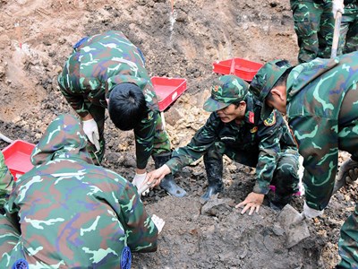 Sau 2 tháng tìm kiếm, TP.HCM quy tập 455 bộ hài cốt liệt sĩ tại Công viên Lê Thị Riêng