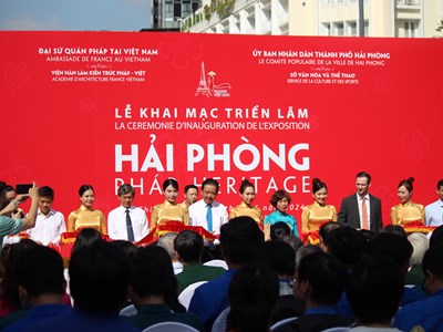 Khai mạc triển lãm “Hải Phòng- Pháp Heritage” ở TP.HCM