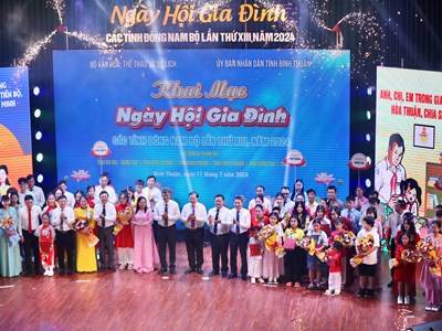 Khai mạc Ngày hội Gia đình các tỉnh Đông Nam Bộ năm 2024