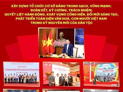 Hình ảnh tuyên truyền Đại hội đại biểu Đảng bộ lần thứ I nhiệm kỳ 2025-2030 