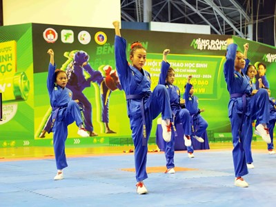 Bế mạc Giải Vovinam Hội khỏe Phù Đổng TP.HCM năm học 2023-2024