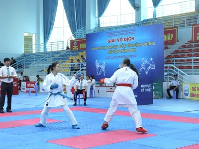Khai mạc Giải vô địch Karate Cụm thi đua số 10 mở rộng năm 2024
