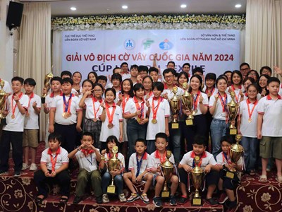 TP.HCM nhất toàn đoàn Giải vô địch cờ vây Quốc gia 2024 tranh Cúp Hansoll Textile