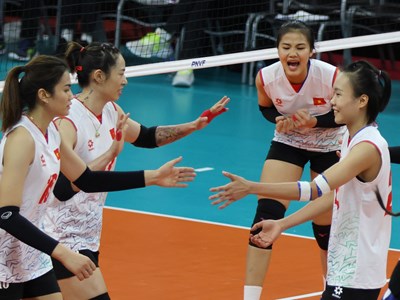 Tuyển bóng chuyền nữ Việt Nam khởi đầu thuận lợi tại AVC Challenge Cup 2024