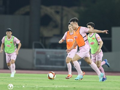 Tuyển Việt Nam quyết tâm có được kết quả tốt trước Iraq