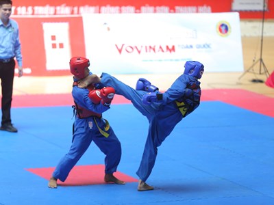 TP.HCM nhất toàn đoàn Giải vô địch trẻ Vovinam toàn quốc 2024