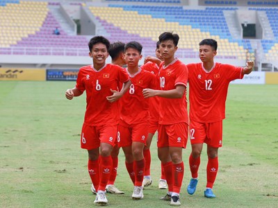 U16 Việt Nam vào bán kết giải U16 Đông Nam Á 2024
