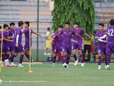 U19 Việt Nam tích cực “rèn quân”, chuẩn bị cho giải Đông Nam Á