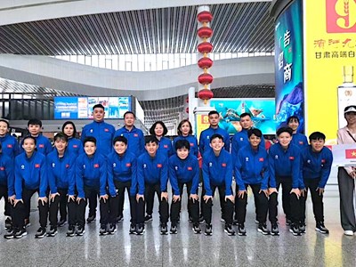 Tuyển Futsal nữ Việt Nam sẵn sàng thi đấu giải quốc tế Trung Quốc