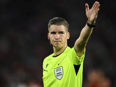 Tranh cãi: Trọng tài người Pháp bắt chính trận chung kết EURO 2024