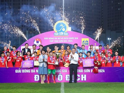 Bế mạc Giải bóng đá nữ VĐQG 2024