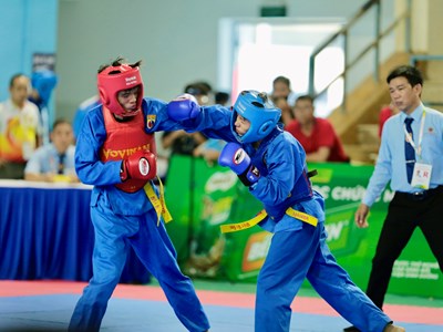 Vovinam TP.HCM giành ngôi đầu toàn đoàn Hội khoẻ Phù Đổng toàn quốc 2024