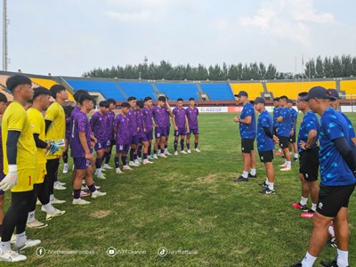 U16 Việt Nam nỗ lực đạt kết quả tốt tại giải quốc tế Trung Quốc