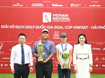 Đức Sơn, Chúc An chiến thắng tại Giải Vô địch Golf Quốc gia 2024, Cúp VinFast - Hải Phòng