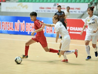 Giải Futsal nữ VĐQG 2024 quy tụ 4 đội tranh tài