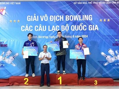Bế mạc Giải vô địch Bowling các Câu lạc bộ quốc gia 2024