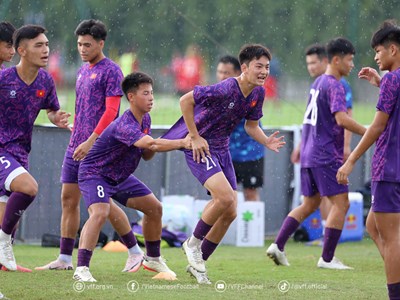 U17 Việt Nam tích cực chuẩn bị cho vòng loại giải châu Á