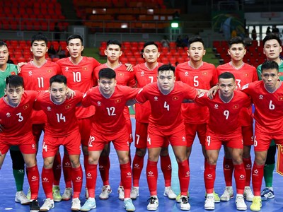 Xác định bảng đấu của tuyển Futsal Việt Nam tại giải Đông Nam Á