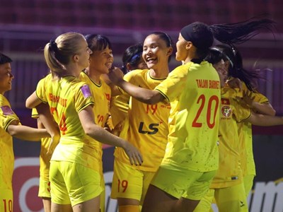 Thắng đội bóng Ấn Độ, CLB nữ TP.HCM vượt qua vòng bảng “Cup C1 châu Á”