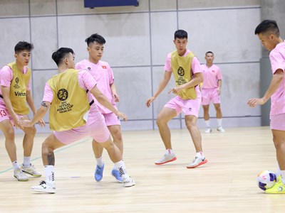 Tuyển Futsal Việt Nam tập trung, chuẩn bị cho giải Đông Nam Á