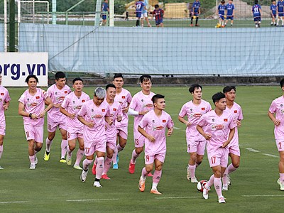 Đội tuyển Việt Nam tập huấn Hàn Quốc trước khi dự ASEAN Cup 2024