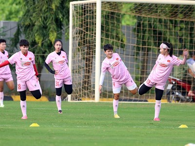 Tuyển nữ Việt Nam đã có đủ quân số để tập luyện