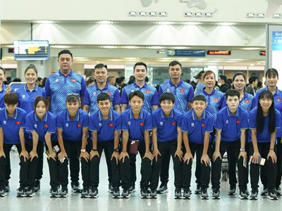 Xác định lịch thi đấu tuyển Futsal nữ Việt Nam tại vòng loại châu Á