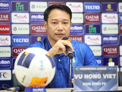 HLV Nam Định muốn thắng đội bóng Singapore tại giải châu Á